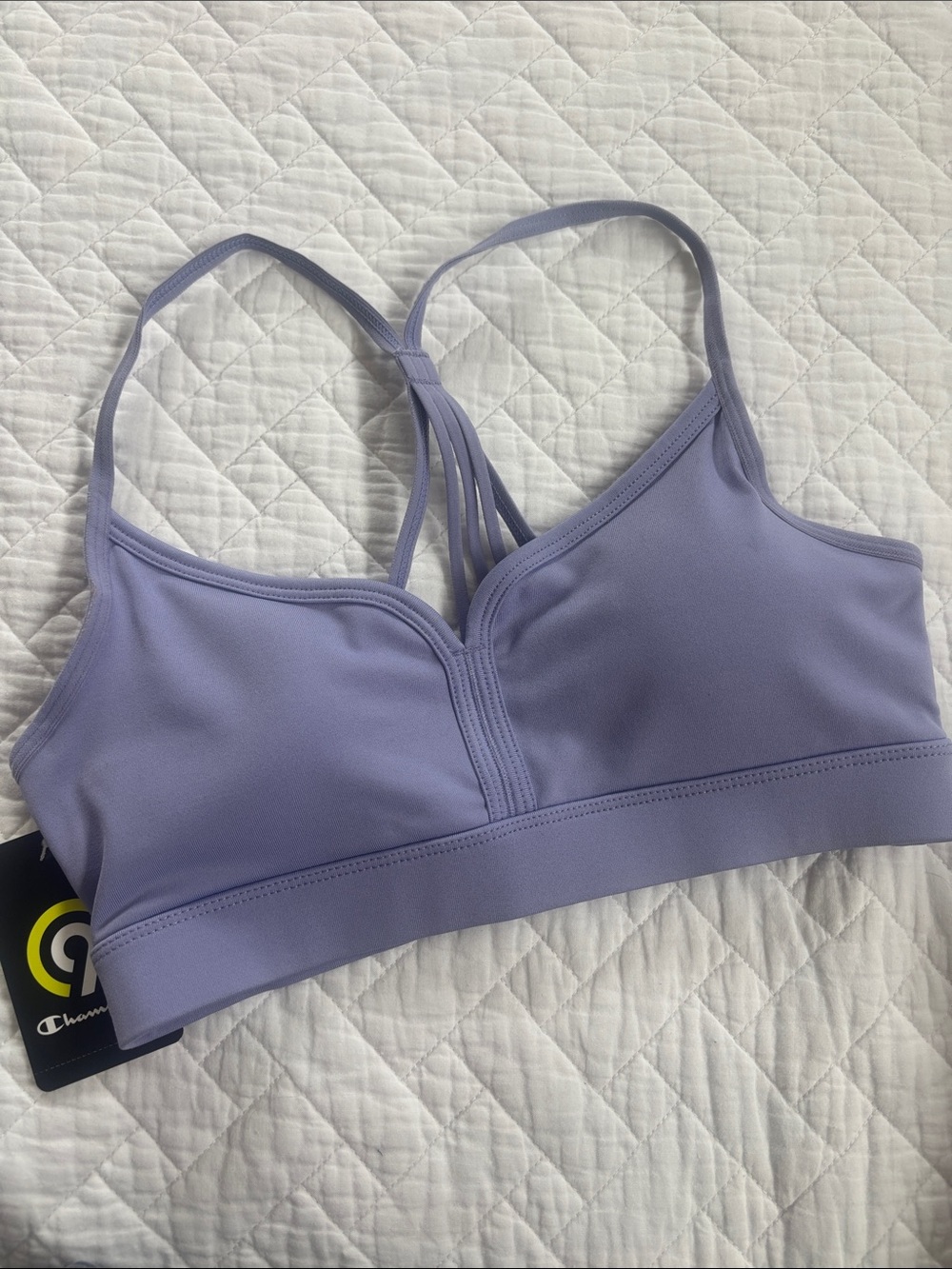 Champion Lavender Strappy Back Sports Bralette